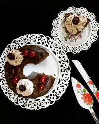 کیک موکا بدون فر