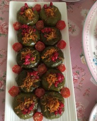 دلمه برگ مو قالبی