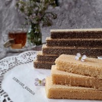 ویفر موزی و کاکائویی