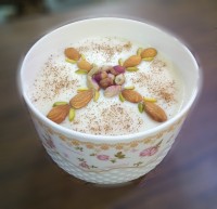 فرنی افطارم برای دوتا عشقای زندگیم