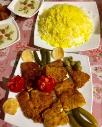 پلو ماهی اولین افطاریمون