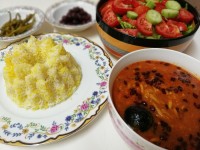 خورش خلال بادام کرمانشاهی