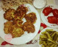 کوکوی مرغ پنیری خوشمزه :-)