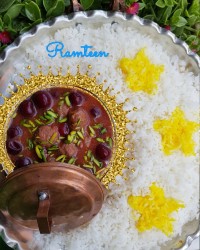 خورش آلبالو باکوفته قلقلی