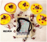 فرنی مخصوص ماه رمضان