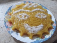 حلوازعفرونی افطار.برامامان جونم درست کردم??