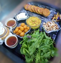 اینم افطار ساده من