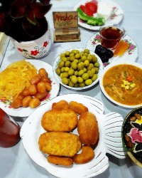 کراکت سوسیس با رسپی باران سجادی گل