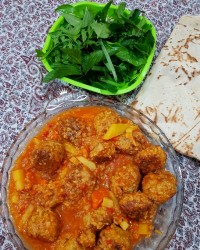 خورش کوفته قلقلی