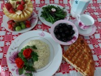 میز افطار جمع و جور ما