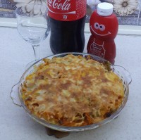 بازم پیتزا ماکارونی