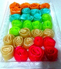 ژله بستنی گل رز