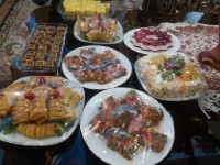 اینم از غذاهای من برا افطار