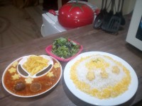 خورشت قیمه سیب زمینی