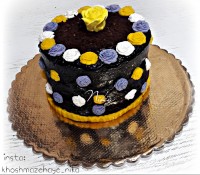 کیک خیس شکلاتی برای تولدخواهرم