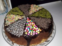 کیک ساده وانیلی