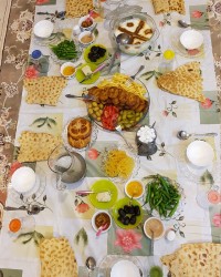 افطاری خونه مامان جونم