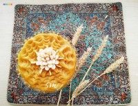 نماز و روزهاتون مقبول درگاه حق حلوای آرد گندم