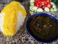 قورمه سبزی اهوازی?