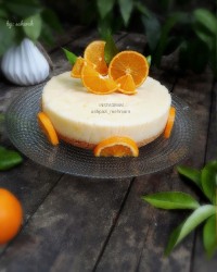 فرنی پرتقالی با کراست بیسکوئیت