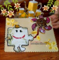 دونات شکلات موزی