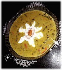 سوپ قارچ و مرغ