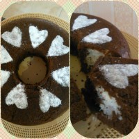 کیک سوپرایز نارگیلی