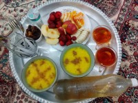 اینم افطارامشب ما