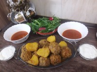 کوفته مامان پز من. عاشقتم مامانم ????????? خیلی عالی شده بود