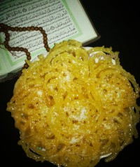 زولبیا بدون جوش شیرین