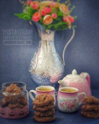 کوکی گردویی کشمشی