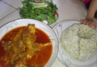 شوید باقالی با ماهیچه