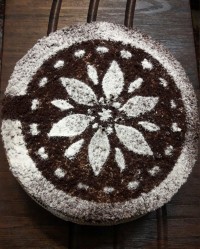 کیک شیفون خامه ای با طعم عشق