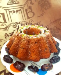 کیک خرما و گردو