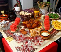 افطاری روزسیزدهم ماه رمضان