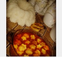 قیمه با برنج قالبی