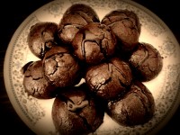 قرابیه شکلاتی خیس