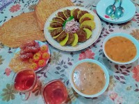سفره افطاری دونفره
