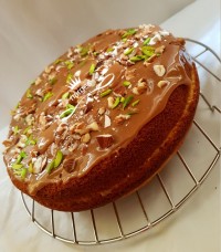 کیک با سس دلسه دلچه