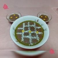 محلبی با شیره انگور