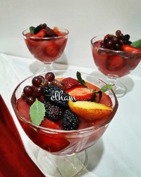 محلبی توت فرنگی