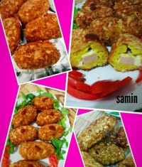 کروکت سیب زمینی با جعفری