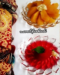کمپوت سیب در مایکرویو