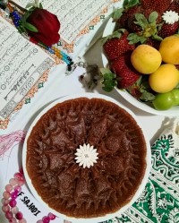 حلوا قالبی شیره انگور