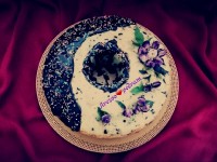 کیک با شکلات چیپسی