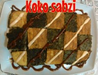 کوکو سیب زمینی و سبزی مننن