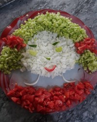 سالاد شیرازی من ??