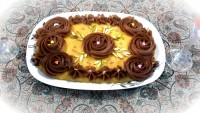 حلوای شیر شکلاتی