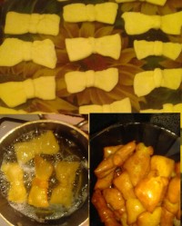 خاگینه به شکل پاپیون