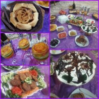 افطاری امشب من برای دختر خاله گلم